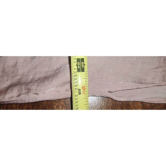 Jones & Co Jones New York Size 2X blouse top silky look breezy tan/peach color b - Picture 10 of 13